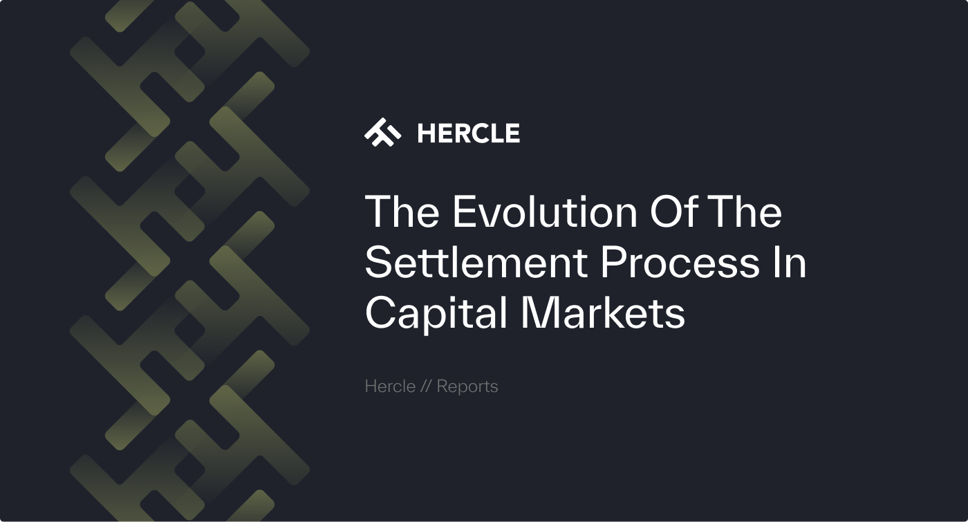 The Evolution of the Settlement Process in Capital Markets